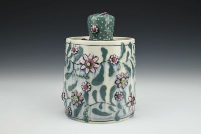 Vines and Flowers Jar