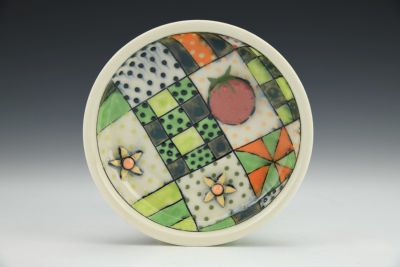 Tomato Quilt Ring Dish