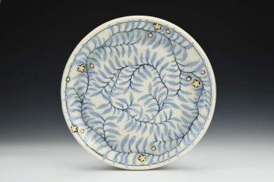 Blue Vines Plate