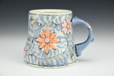 Blue Vines Mug