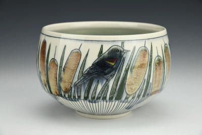 Red Winged Blackbird Bowl