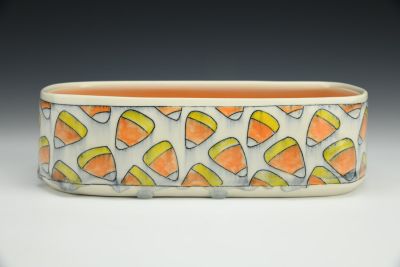 Candy Corn Treat Tray
