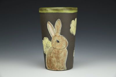 Bunny with Buttercups Tumbler