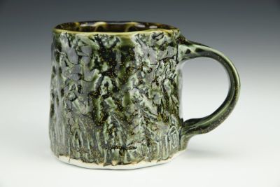 Pine Pollen Green Bark Mug
