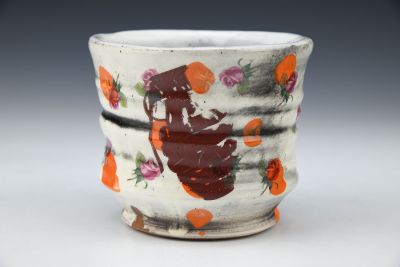 Graffitiware Tea Bowl