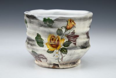 Graffitiware Tea Bowl