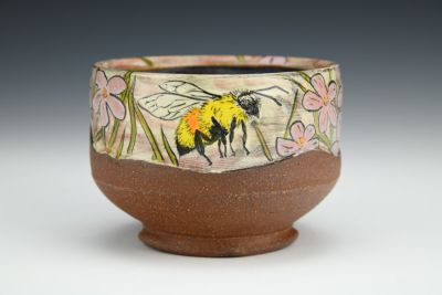 Wild Phlox with Bumblebee