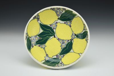 Lemon Shallow Bowl