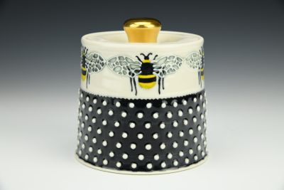 Bees & Dots Canister