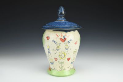A Little Bird Told Me Lidded Jar