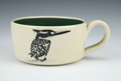 Pied Kingfisher Mug