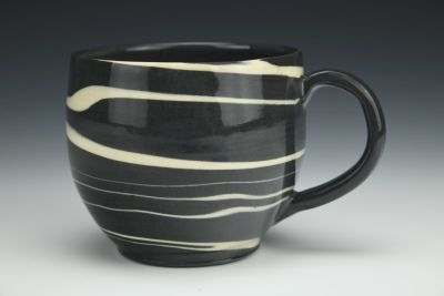White Swirl Mug