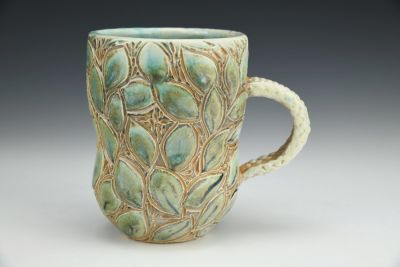 Turquoise Vine Cup