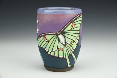 Luna Moth Wine Sipper