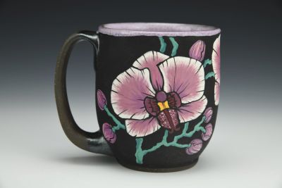 Orchid Mug