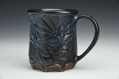 Blue Chocolate Mug