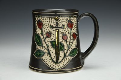 Rose Hip and Sword Mug