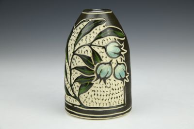 Pomegranate Bud Vase