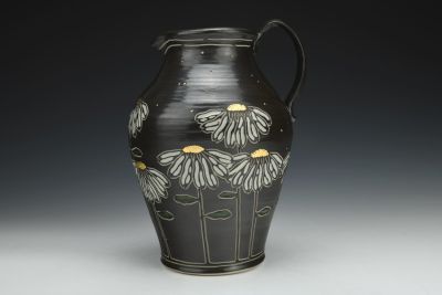 Golden Daisy Pitcher