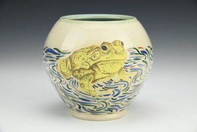 Frog Vase