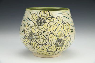Marsh Marigold Vase