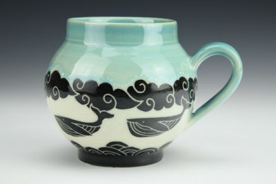 Whale/Turtle Round Mug
