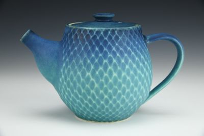 Blue Diamond Teapot