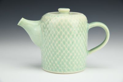 Green Diamond Teapot