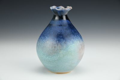 Matte Crystalline Vase