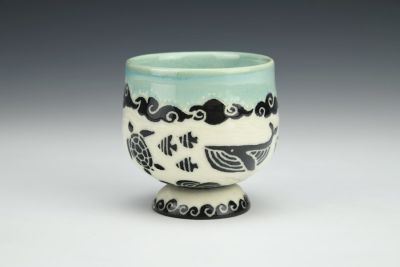 Whale/Turtle Teacup