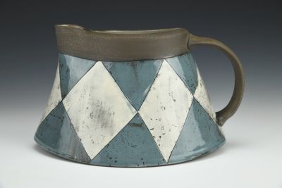 Oval Pitcher - Blue