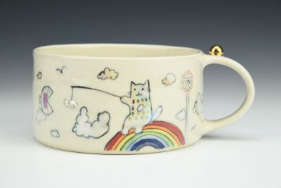 Cat Cereal Bowl