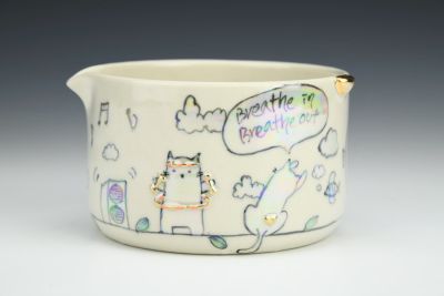 Cat Matcha Bowl