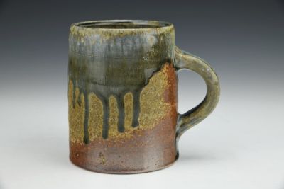 Blue Drippy Mug