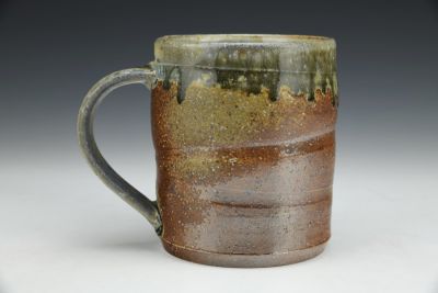 XL Blue Drippy Mug
