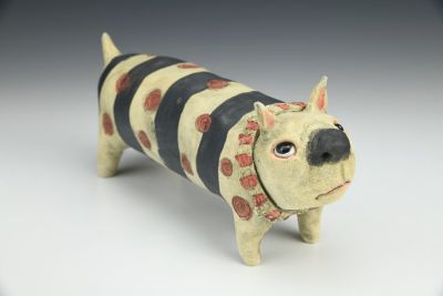 Black and Red French Fry