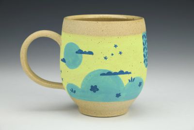 Whimsical Landscape Mug