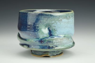 Upright Oceanic Teabowl