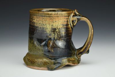 Flat Bottomed Gold Dust Mug
