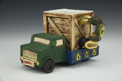 Avocado Express: Healthy Haul - Mug and Saucer