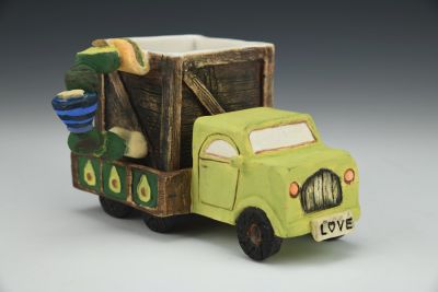 Avo Adventure: Green Glide - Mug and Saucer