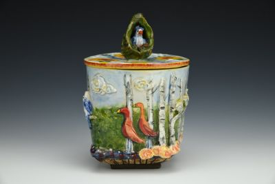 Songbird Nest (Lidded Tea Cup)