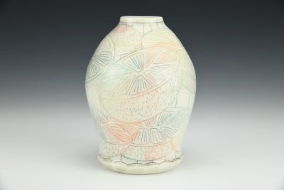 Rainbow Citrus Bottle Vase