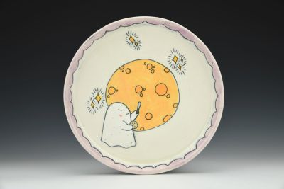 Yes, Cheese Ghost Plate