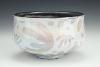 Abstract Floral Teabowl