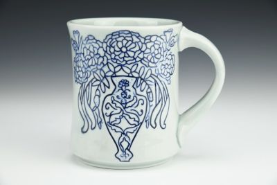 Vase with Chrysanthemum