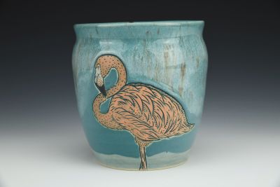 Flamingo Planter