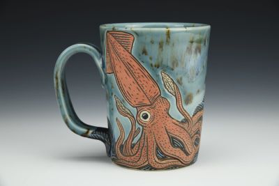 Inking Squid Mug