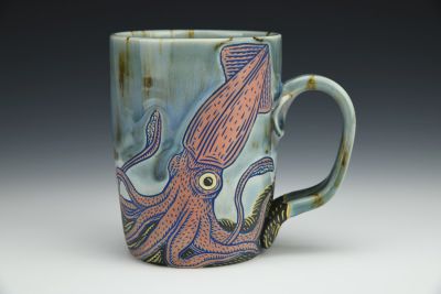 Inking Squid Mug