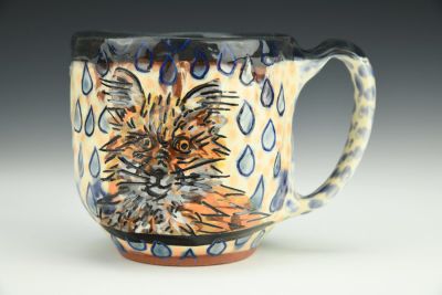 Raining Fox Mug